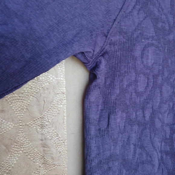 💎 Lululemon Women's Athletic Top REST LESS 1/2 Zip Women's Purple #0360 - Picture 8 of 11